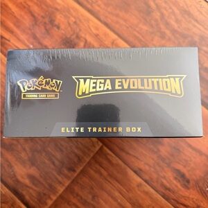 Pokemon Mega Evolution Elite Trainer Box - Black and Gold